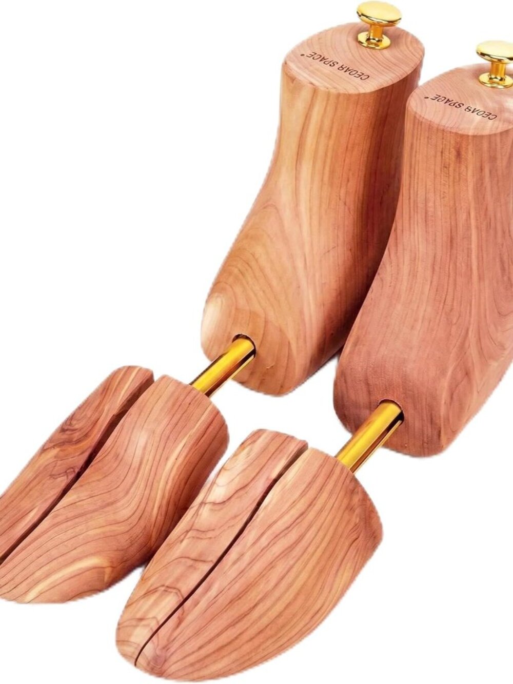 Cedar Boot Tree, 8-14 Sizes 100% Natural Wooden Boot Stretcher